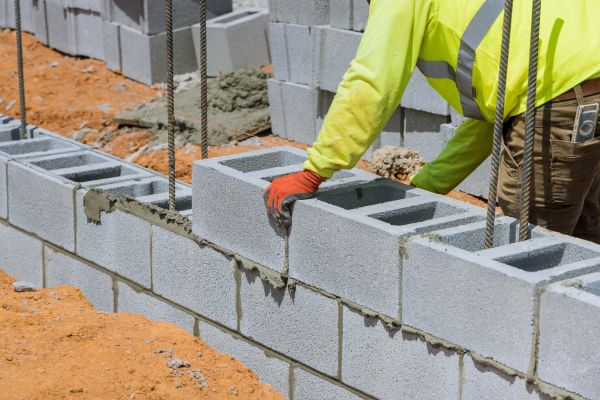 Concrete Blocks Installation in Hamburg