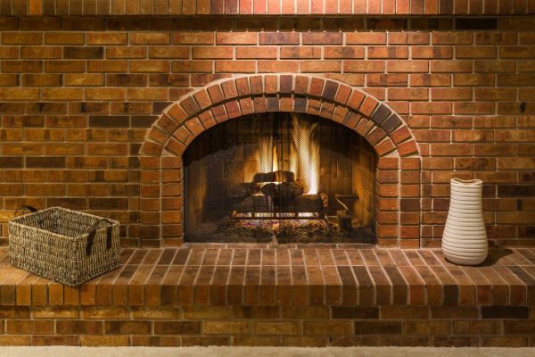 Fireplace Brick Installation